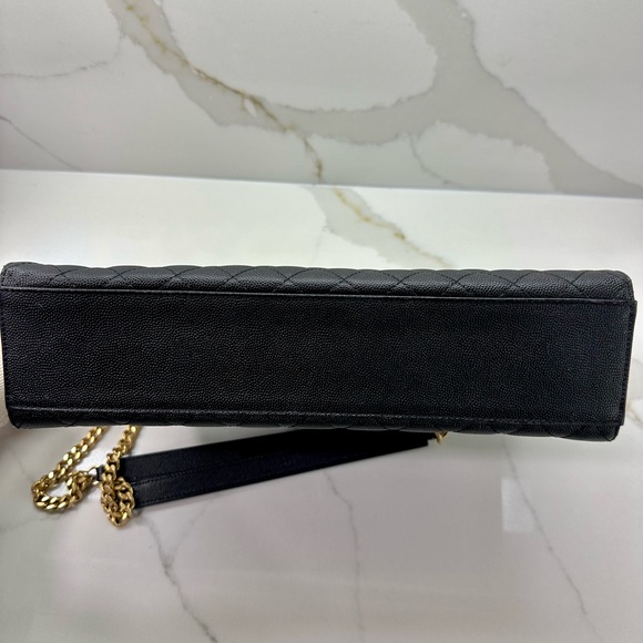 Envelope Large Quilted Leather Crossbody - Picture 6 of 15